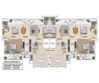 Ananta Aspire floor plan 1