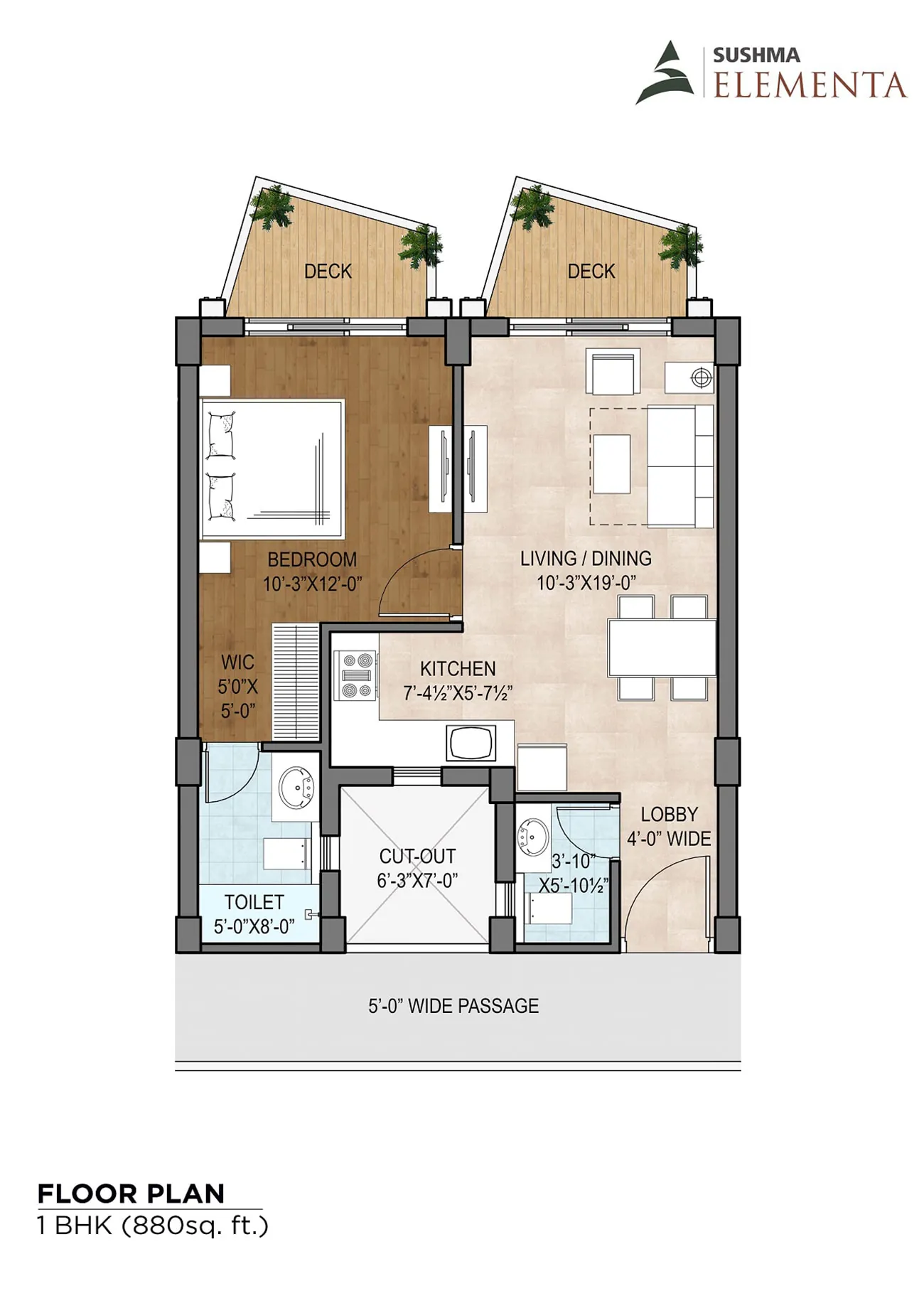 Sushma Elementa floor plan 3