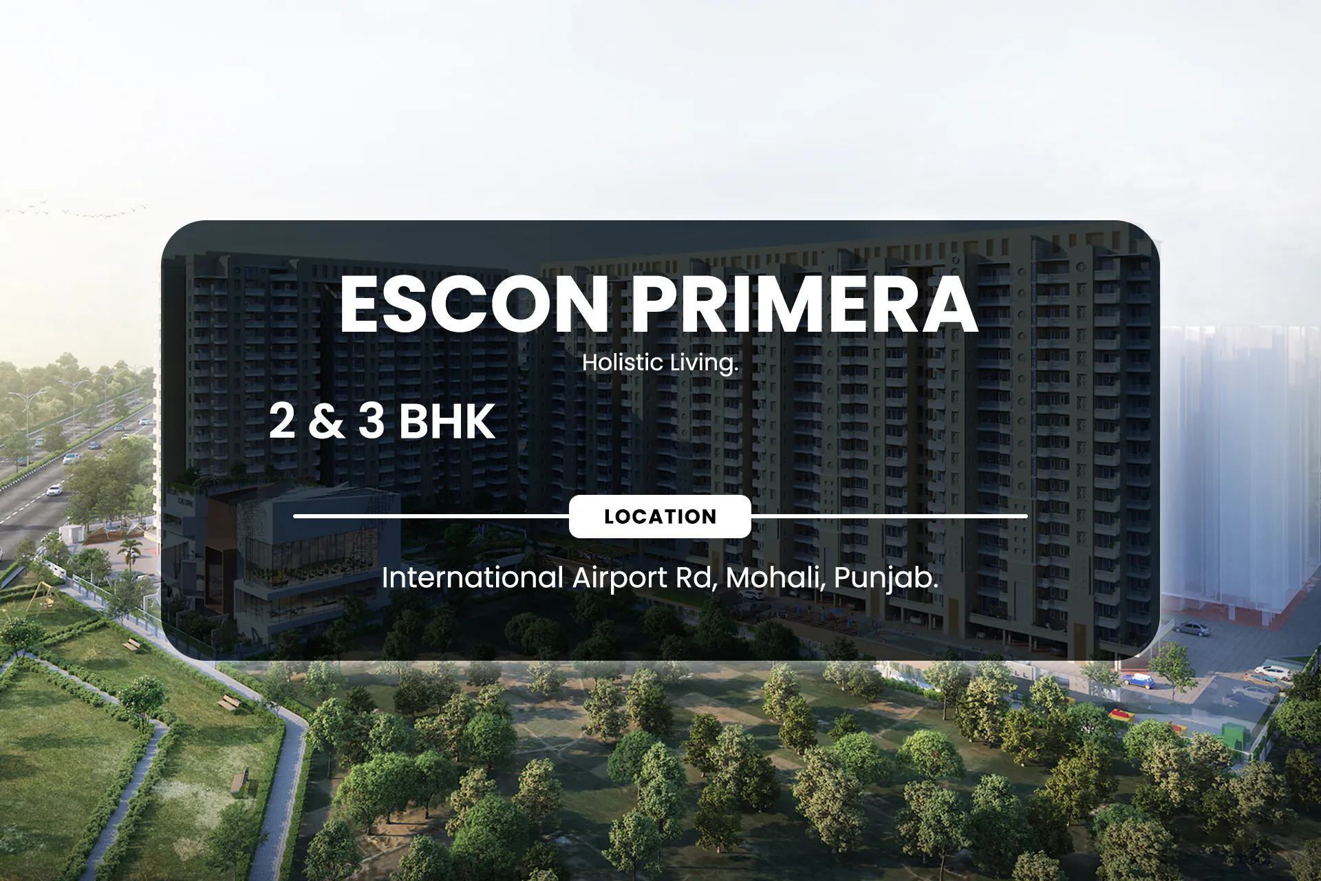 Escon Primera, Airport Road, Mohali