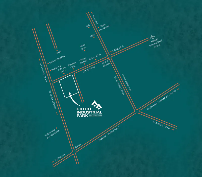 Gillco Industrial Park floor plan 1