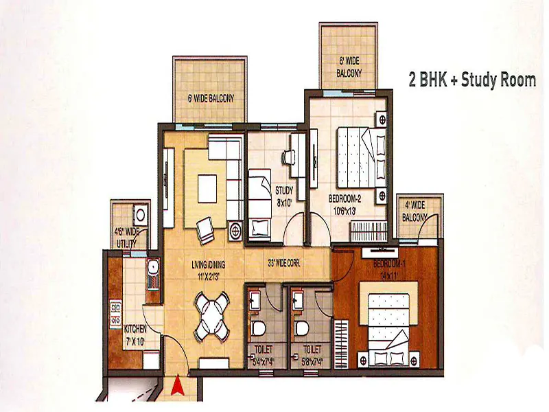 Hero Homes floor plan 3