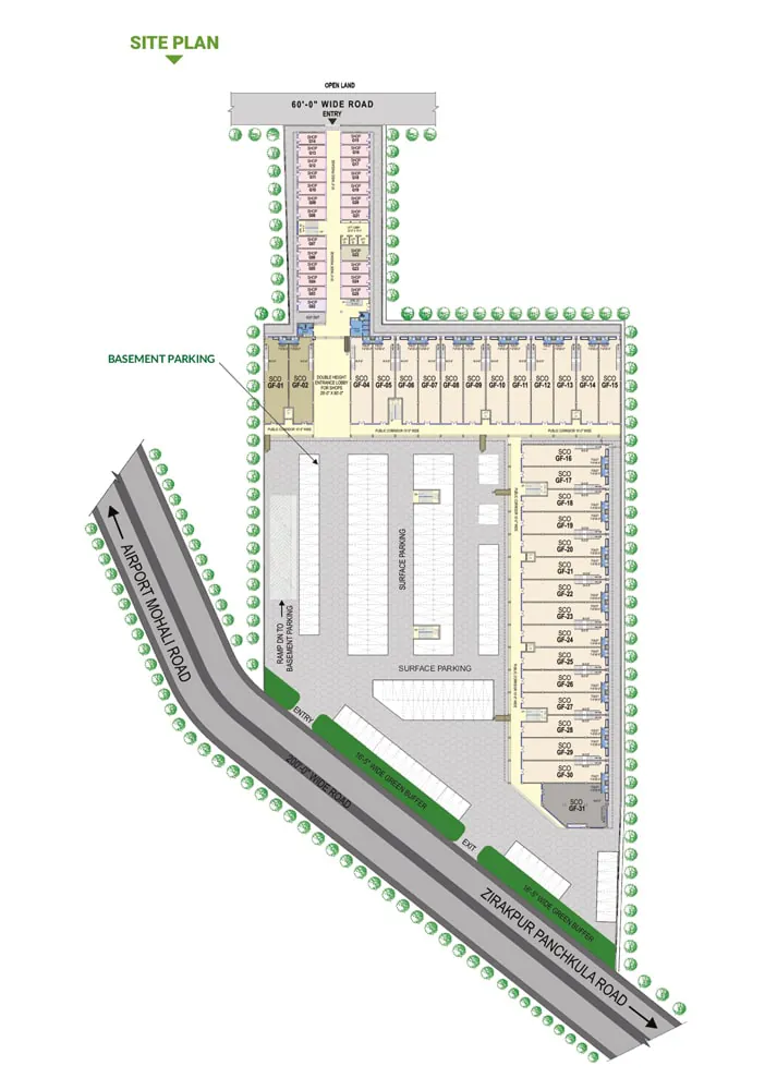 Motia Guildford floor plan 1