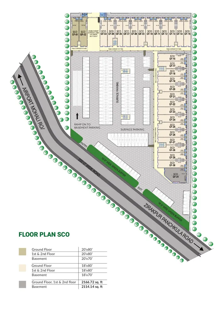 Motia Guildford floor plan 2
