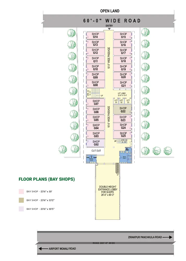 Motia Guildford floor plan 3
