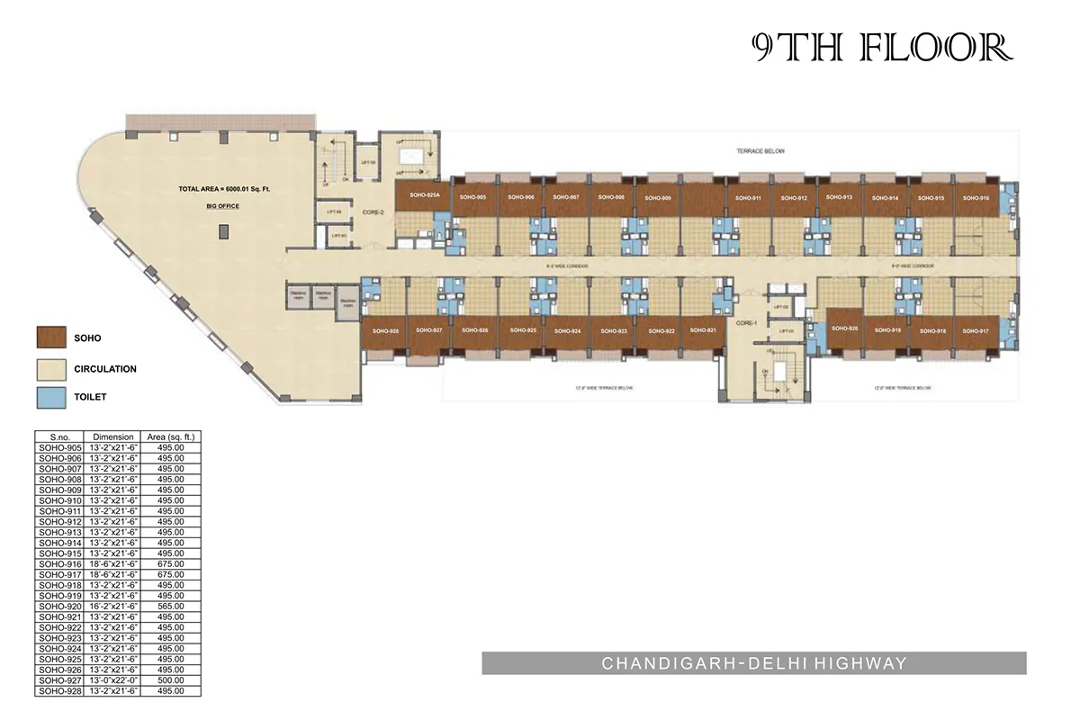Motia Royal Business Park floor plan 11