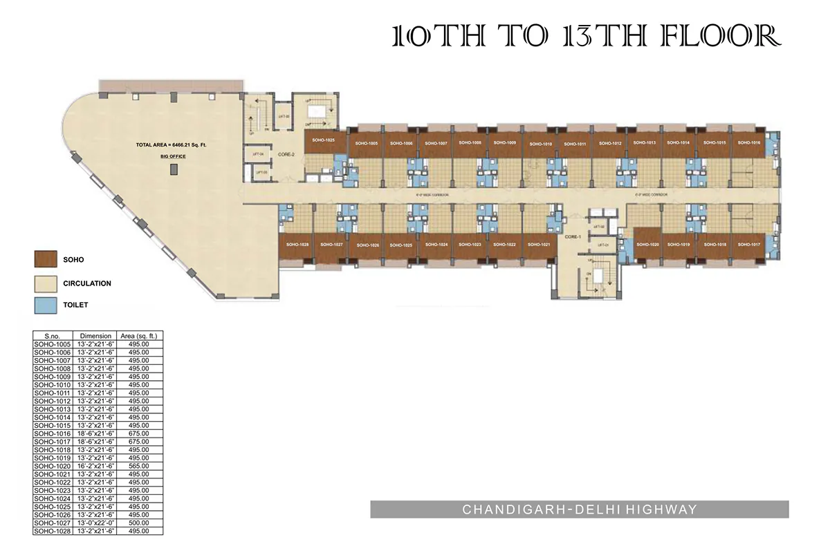 Motia Royal Business Park floor plan 12