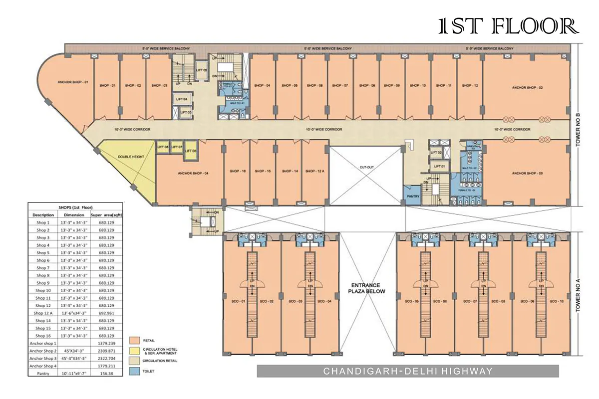 Motia Royal Business Park floor plan 4