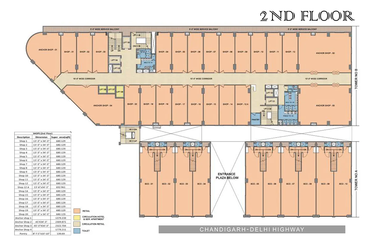Motia Royal Business Park floor plan 5