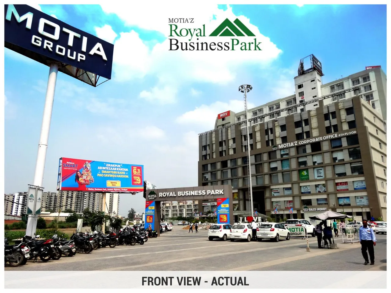 Motiaz Royal Business Park commercial project - Chandigarh-Ambala, Zirakpur