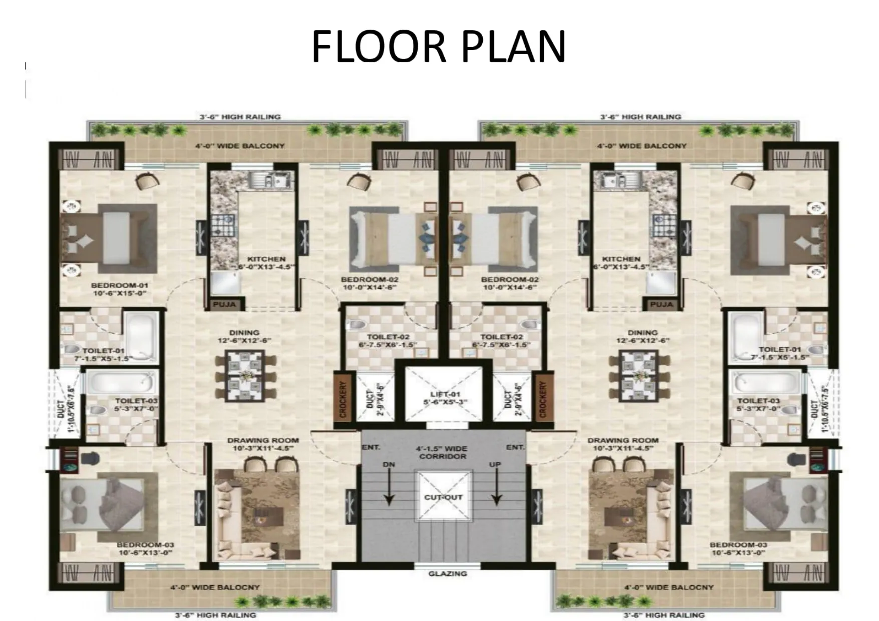 Maxxus Elanza floor plan 2