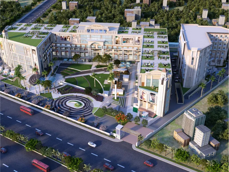 HLP Social Square, Patiala Road, Zirakpur - project view 8