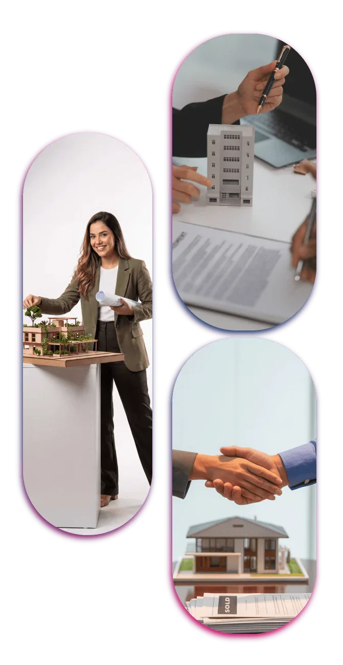 Local real estate agent in Panchkula helping buyers with property documents and deal closing