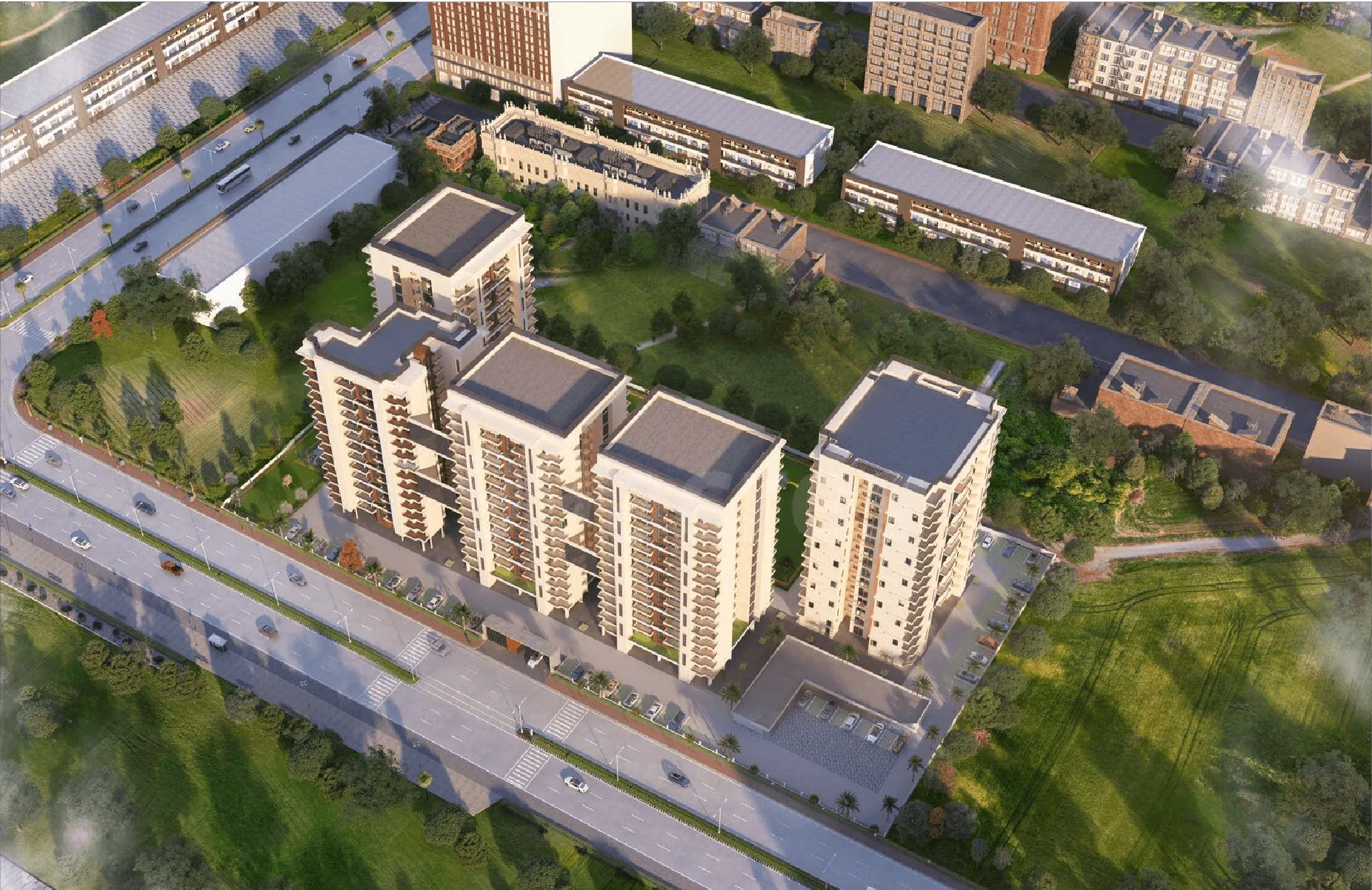 The Medallion Nova, Sector 66, Mohali - project view 3