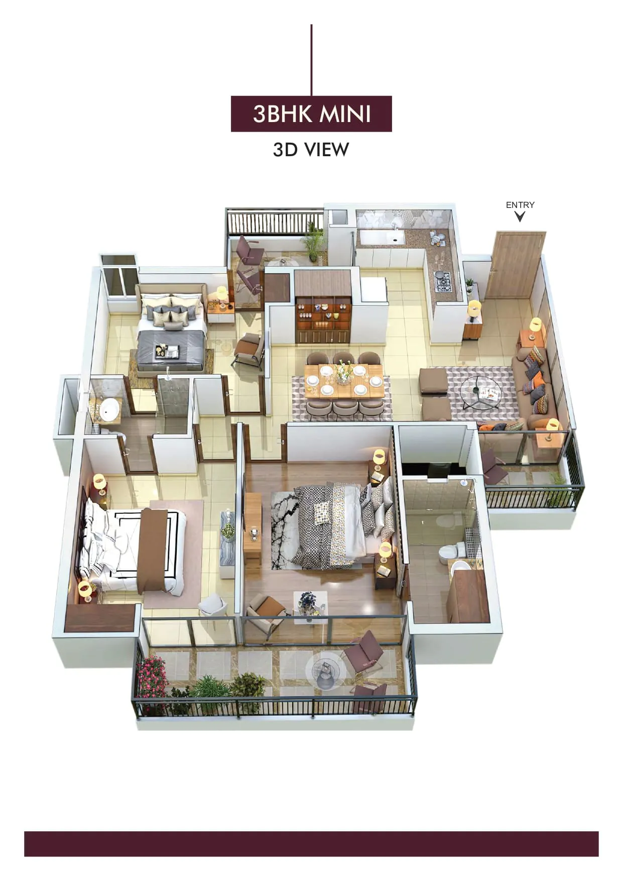 The Medallion floor plan 1
