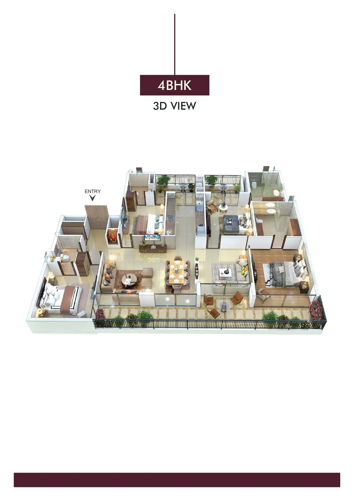 The Medallion floor plan 5